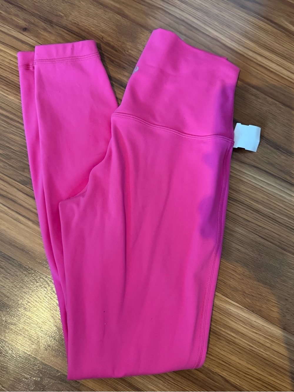 NWOT Lululemon Bright Pink High-Waist Leggings
